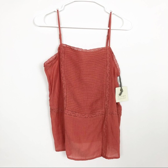 NWT Hinge Lace Trim Cupro Camisole XXS - Picture 4 of 8